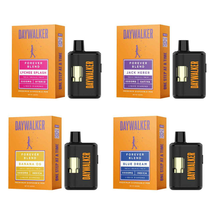 DAYWALKER Forever Blend Liquid Diamond THCA Delta-8 THCP Premium