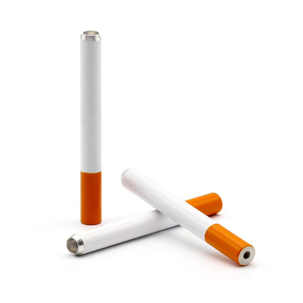 Aluminum Cigarette One-Hitter 78mm (1 Dozen)