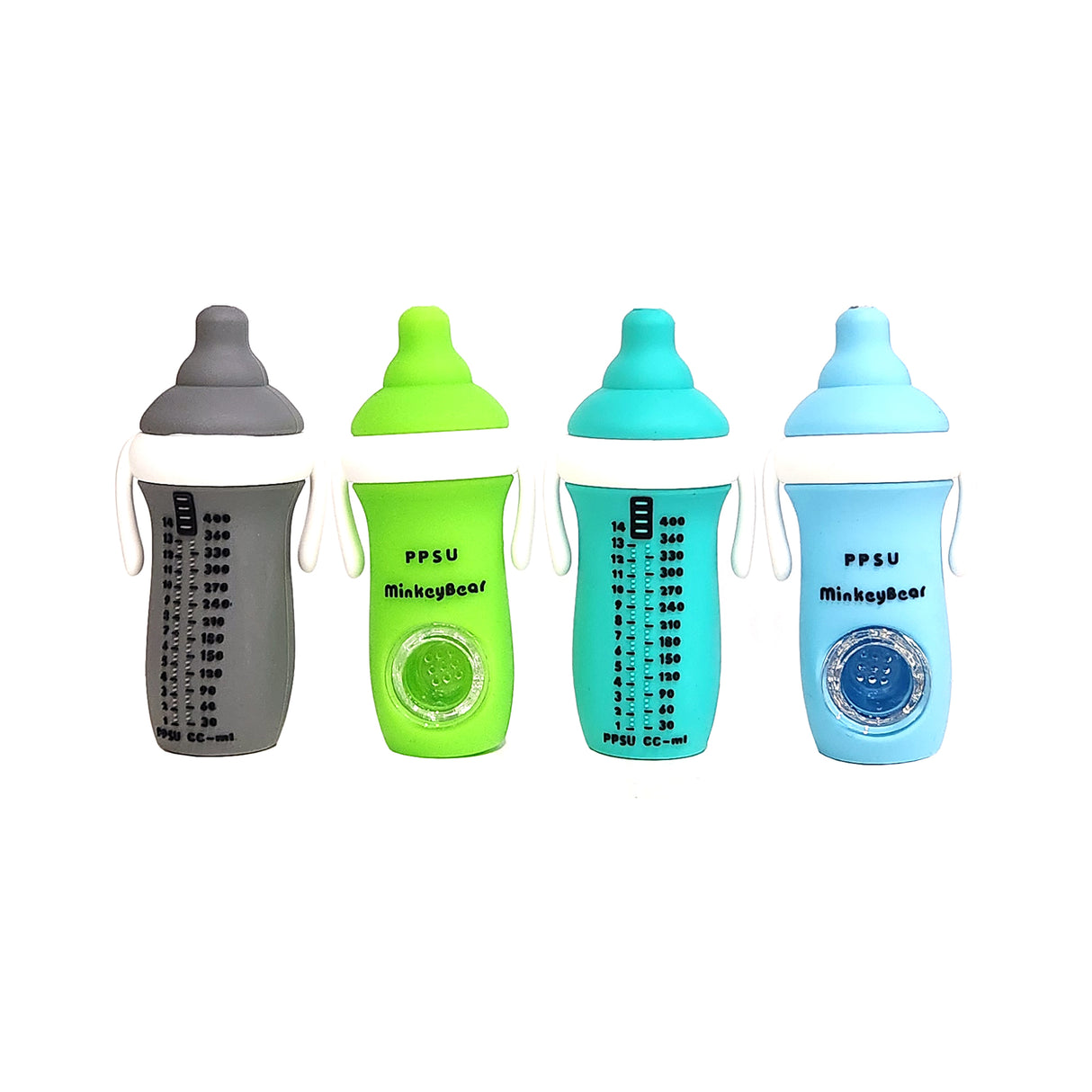 4.5" Baby Bottle Silicone Hand Pipe