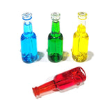 4.5" Beverage Shape Colored Glycerin Glass Hand Pipe