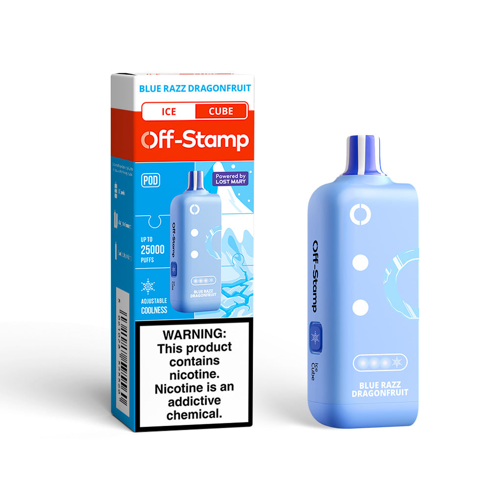 Off-Stamp X-CUBE Ice Cube 25K Disposable POD Powered By LOST MARY – 25000 Puffs