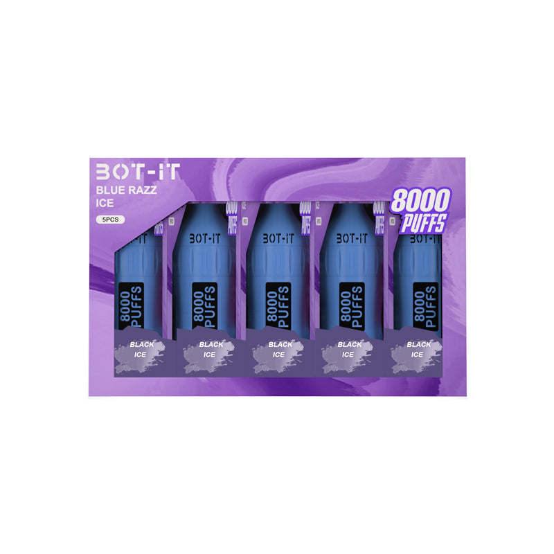 BOT-IT 8000 Pocket Size Edition Rechargeable Disposable Device – 8000 Puffs [BUY 10 BOXES GET 2 FREE] BOT-IT BOT-IT 8000 Pocket Size Edition Rechargeable Disposable Device – 8000 Puffs [BUY 10 BOXES GET 2 FREE]