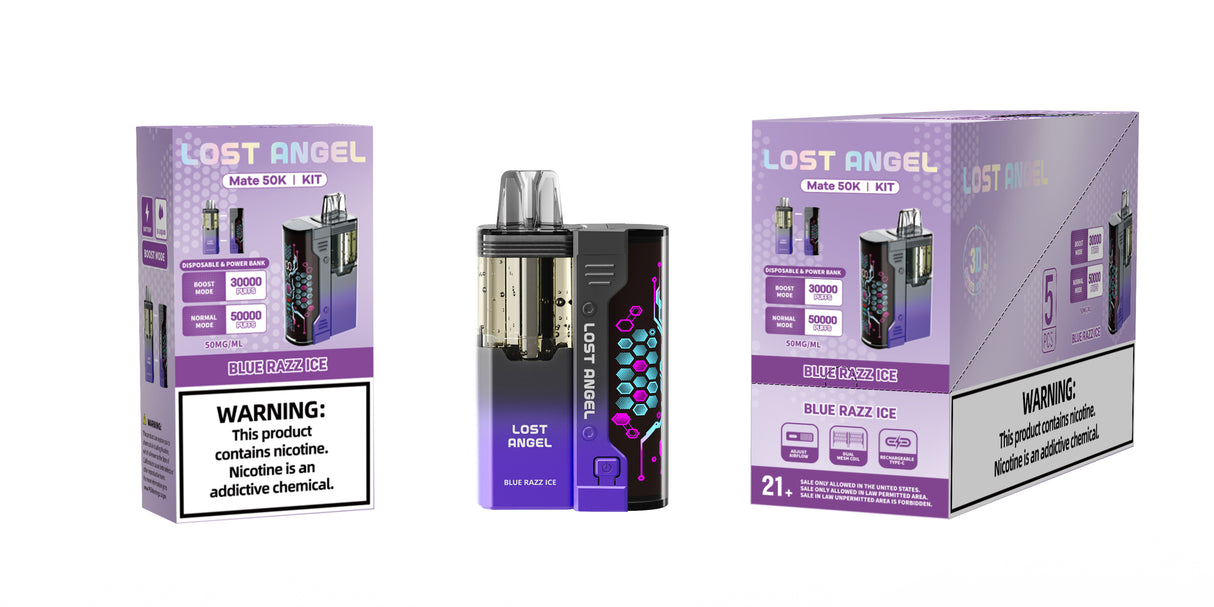 Lost Angel MATE 50K Disposable Device KIT – 50000 Puffs