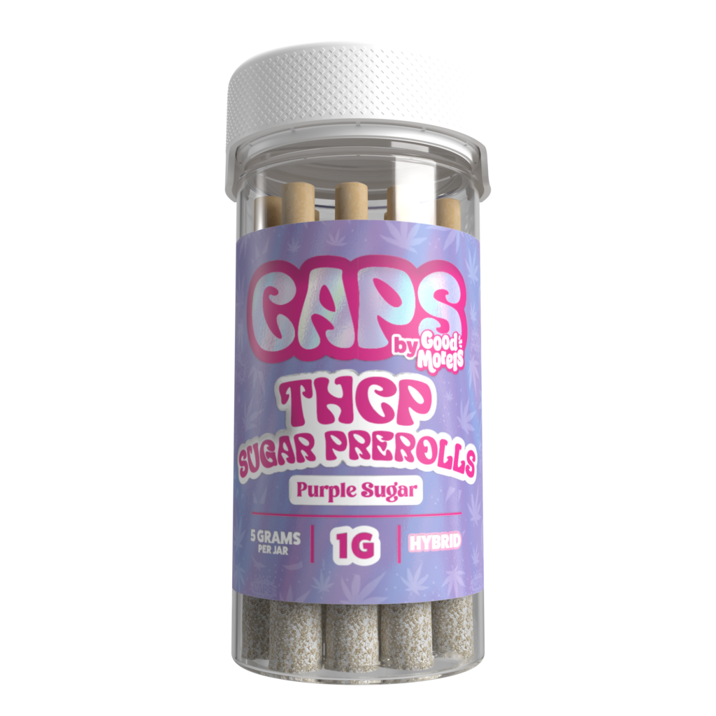 CAPS by Good Morels THCP Sugar Pre-rolls 1G/pc 5pcs/JAR