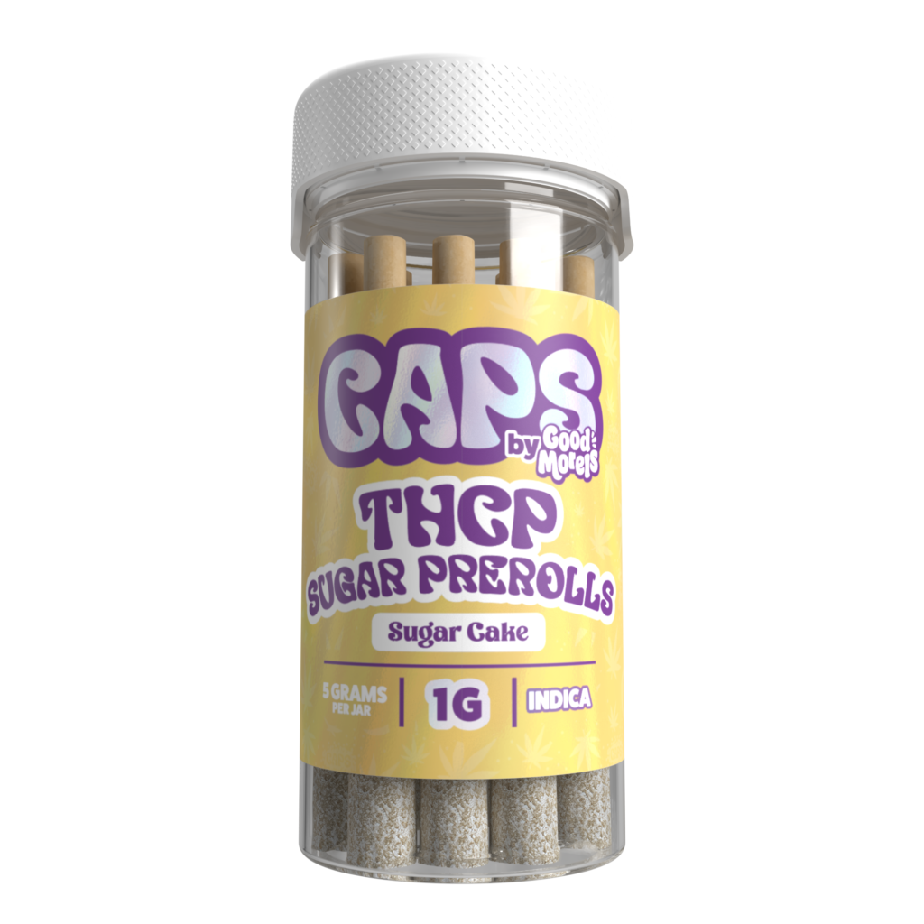 CAPS by Good Morels THCP Sugar Pre-rolls 1G/pc 5pcs/JAR