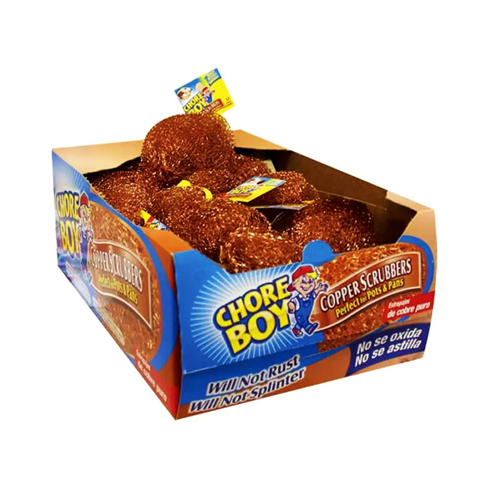 Chore Boy Copper Scrubber Scouring Pad (36pcs/Box)