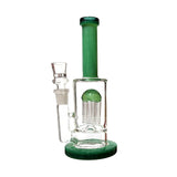 7.75" Clear Glass Water Pipe