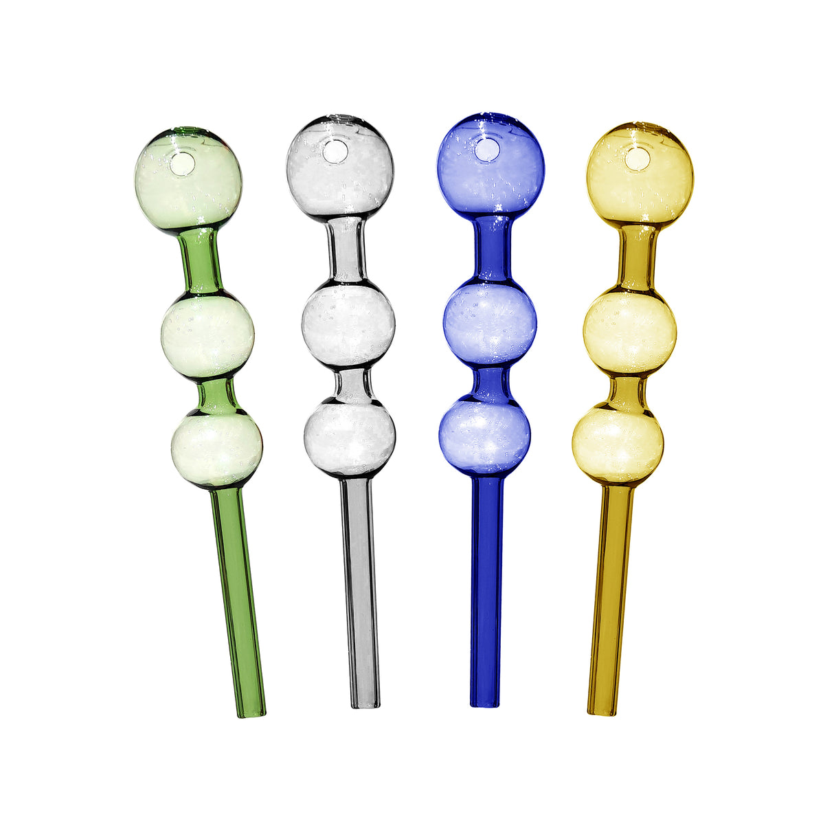 7.25'' Colored Glass Oil Burner