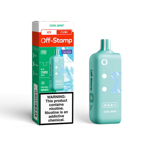 Off-Stamp X-CUBE Ice Cube 25K Disposable POD Powered By LOST MARY – 25000 Puffs
