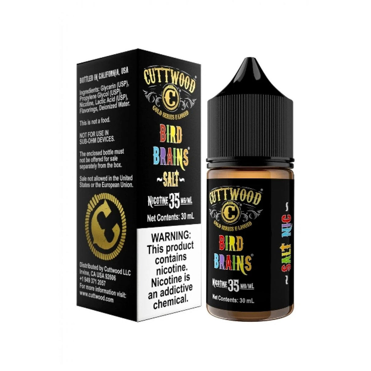 Cuttwood Salt Nic 30ML E-Liquid