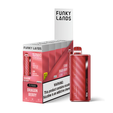 FUNKY LANDS Ti7000 Glary Edition Disposable – 7000 Puffs FUNKY LANDS FUNKY LANDS Ti7000 Glary Edition Disposable – 7000 Puffs