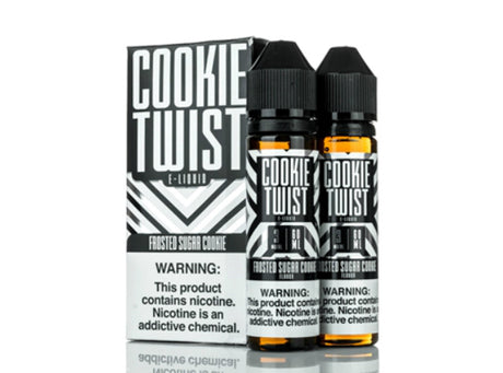 Cookie Twist E-Liquid 120ML – Frosted Sugar Cookie (Frosted Amber) Twist E-Liquid Cookie Twist E-Liquid 120ML – Frosted Sugar Cookie (Frosted Amber)