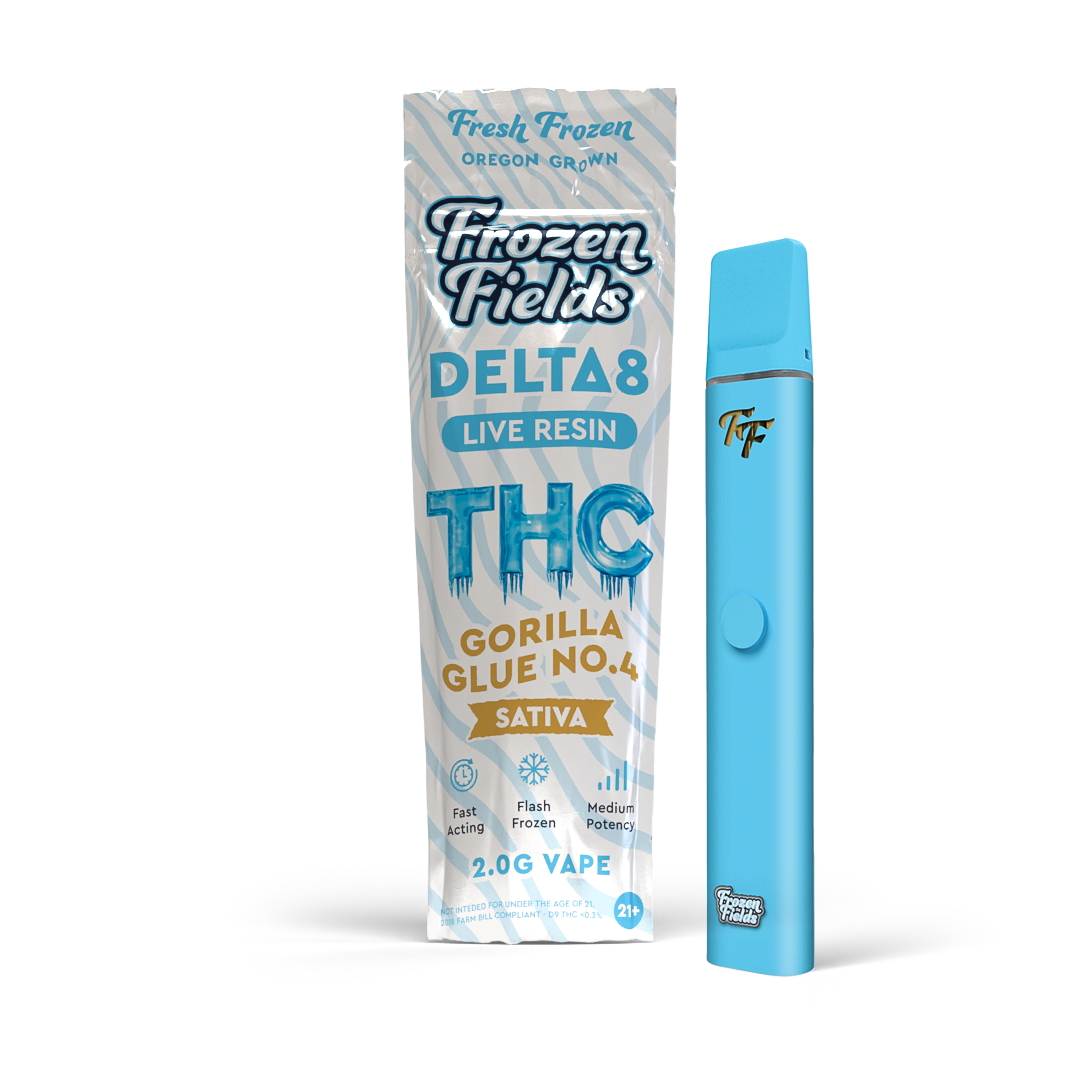 Frozen Fields DELTA-8 THC Live Resin - 2G Disposable