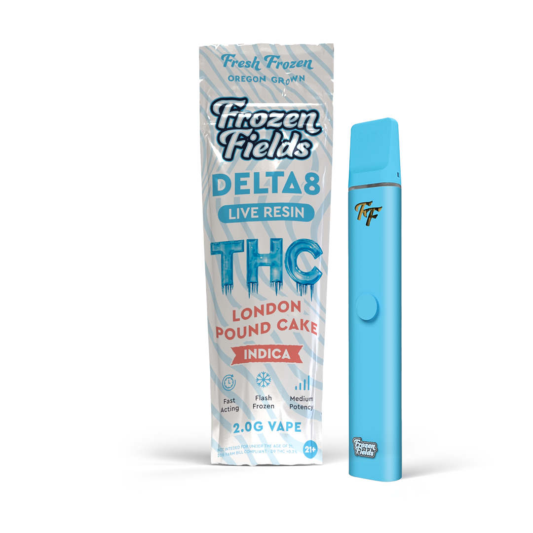 Frozen Fields DELTA-8 THC Live Resin - 2G Disposable