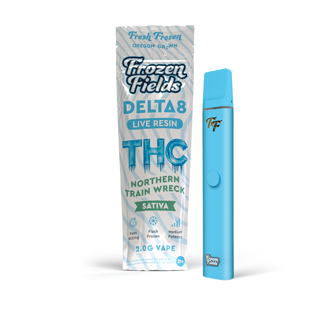 Frozen Fields DELTA-8 THC Live Resin - 2G Disposable