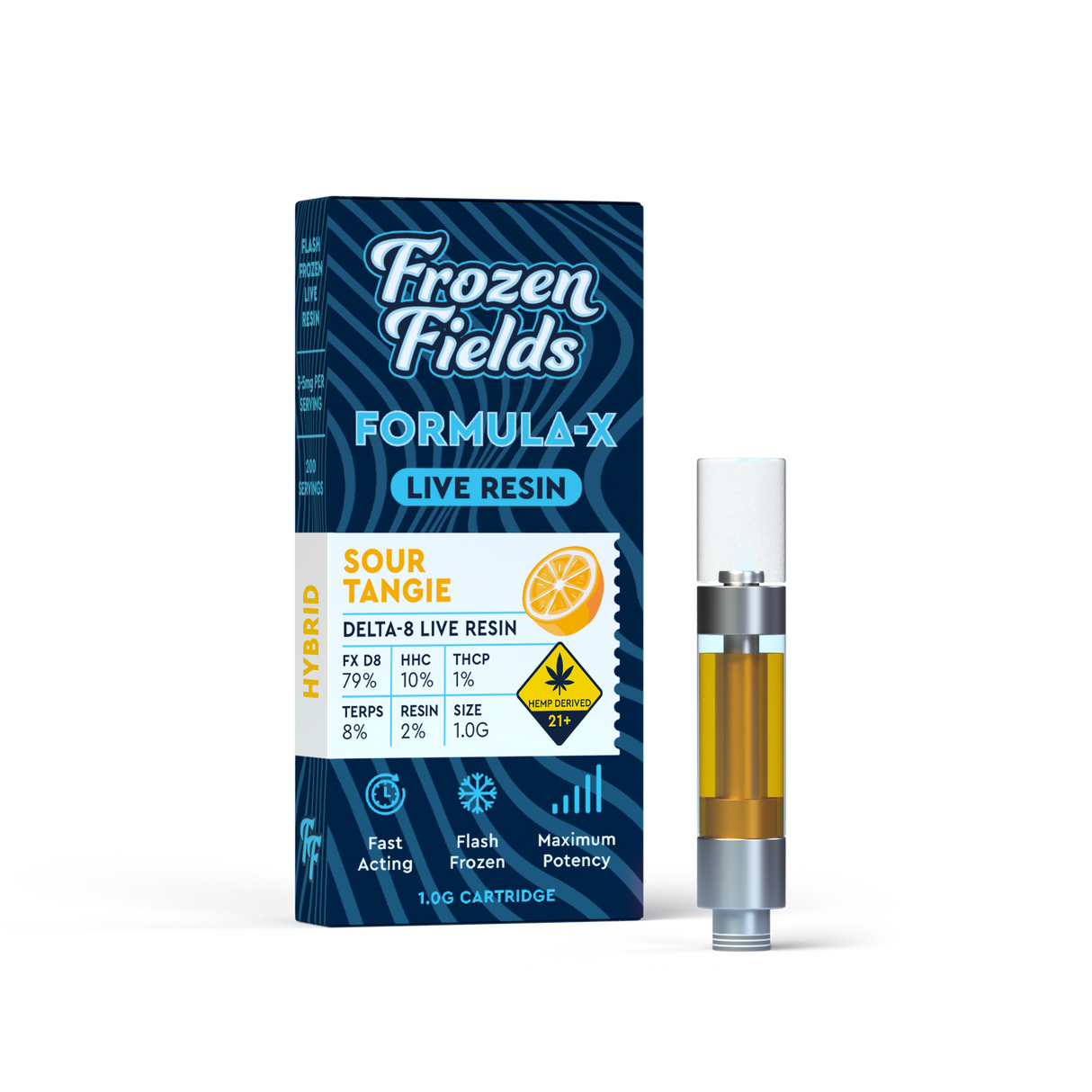 Frozen Fields Formula-X DELTA 8 THC - 1G/1000mg Pod Cartridge