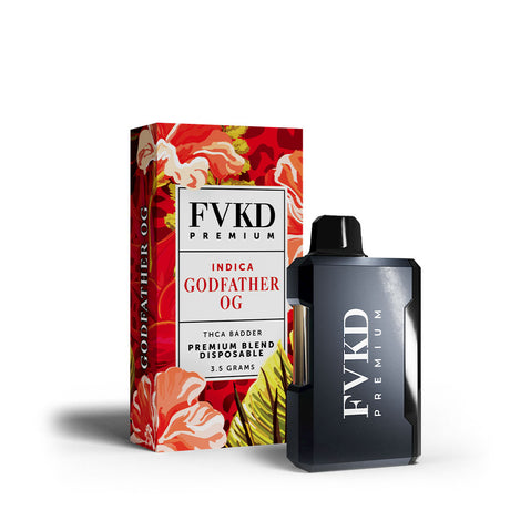FVKD Premium THCA Badder Premium Blend Disposable 3.5G
