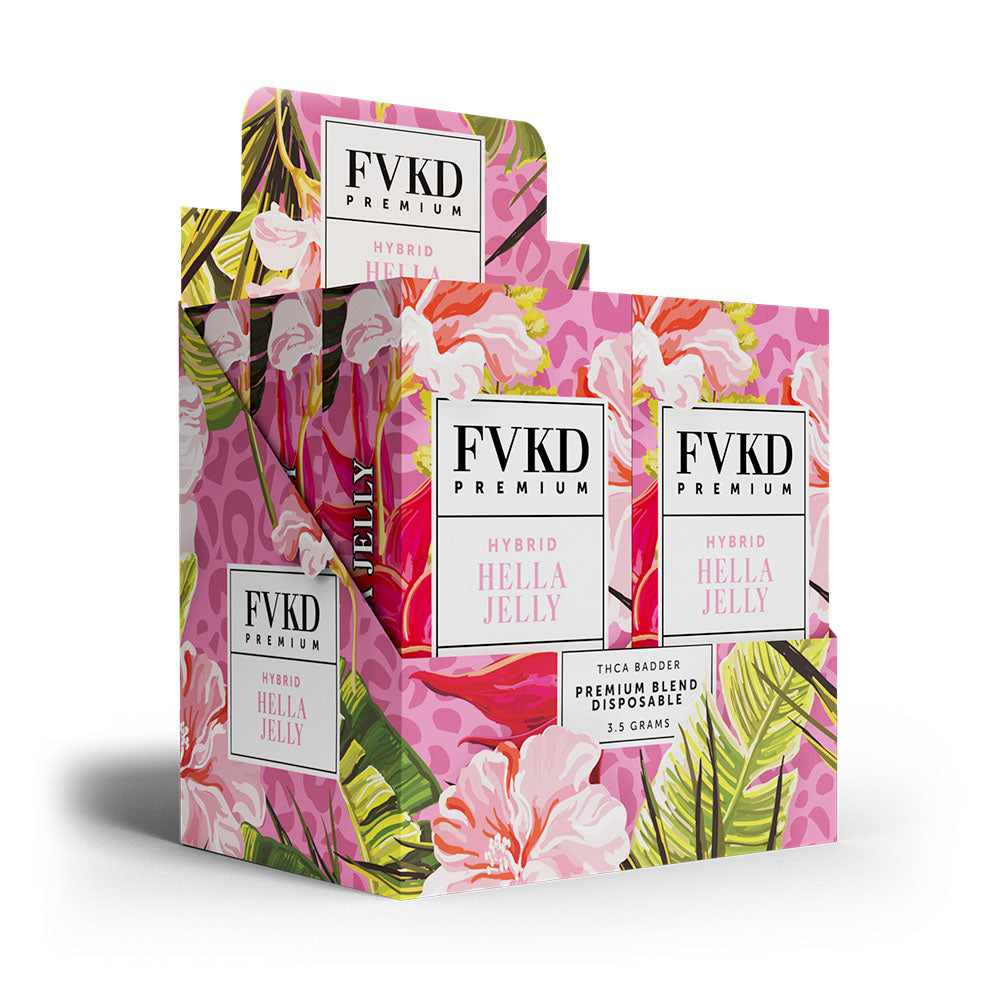 FVKD Premium THCA Badder Premium Blend Disposable 3.5G
