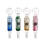6.25″ Fancy Glass Oil Burner with Glycerin