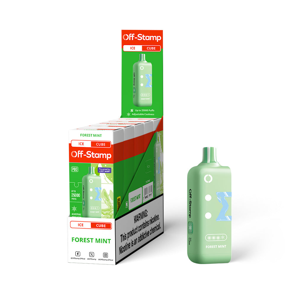 Off-Stamp X-CUBE Ice Cube 25K Disposable POD Powered By LOST MARY – 25000 Puffs