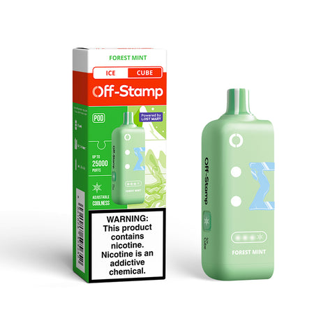 Off-Stamp X-CUBE Ice Cube 25K Disposable POD Powered By LOST MARY – 25000 Puffs