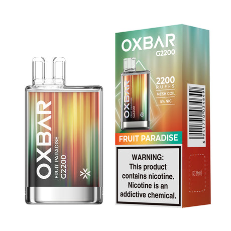 OXBAR G2200 Disposable Device – 2200 Puffs [BUY 5 BOXES GET 1 FREE] OXBAR OXBAR G2200 Disposable Device – 2200 Puffs [BUY 5 BOXES GET 1 FREE]
