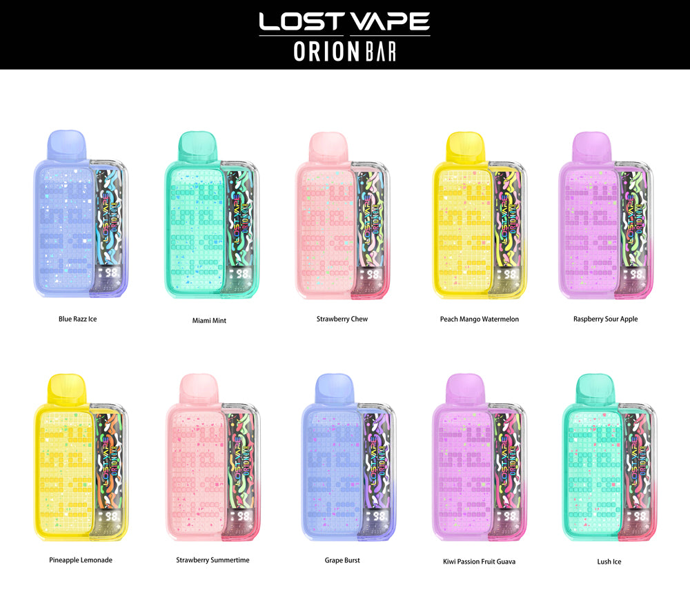 Lost Vape Orion Bar 10000 Disposable - 10000 Puffs [BUY 10 BOXES GET 1 FREE] Lost Vape Lost Vape Orion Bar 10000 Disposable - 10000 Puffs [BUY 10 BOXES GET 1 FREE]