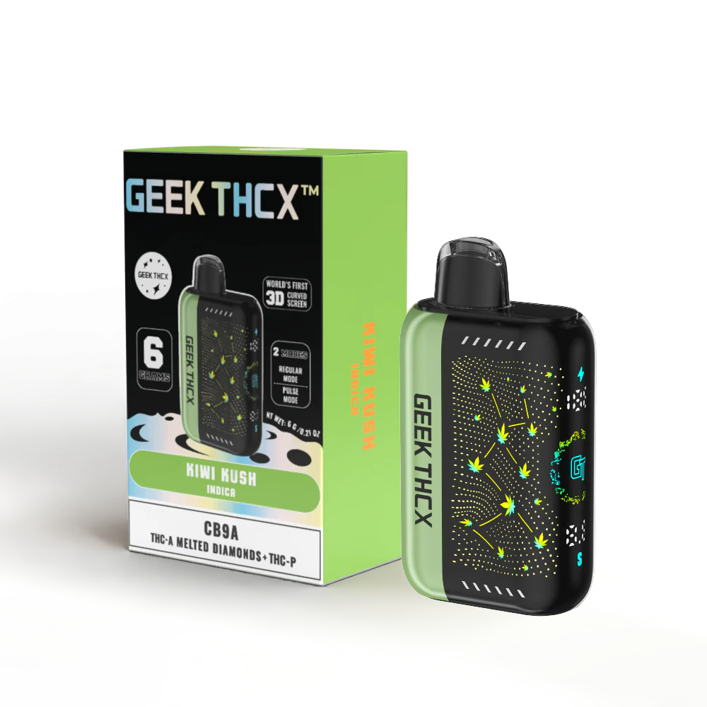 GEEK THCX Pulse X CB9A + THCA Melted Diamonds + THCP 6G