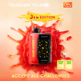 Geek Bar Pulse X 25K Puff JAM EDITION Disposable Device – 25000 Puffs (2 Box per Flavor Max Limit)
