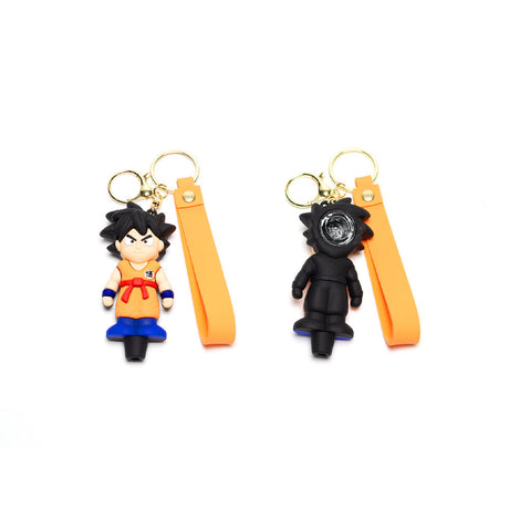 3″ Goku Silicone Hand Pipe w/ Keychain Unishowinc 3″ Goku Silicone Hand Pipe w/ Keychain