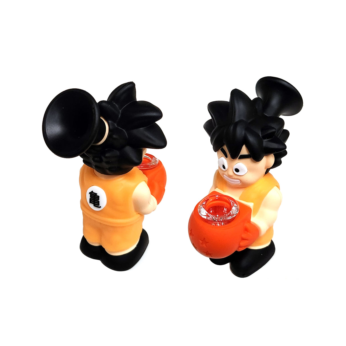 5" Goku Style Silicone Water Pipe