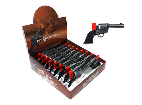 Revolver Gun Single Torch Lighter (1pc) Unishowinc Revolver Gun Single Torch Lighter (1pc)
