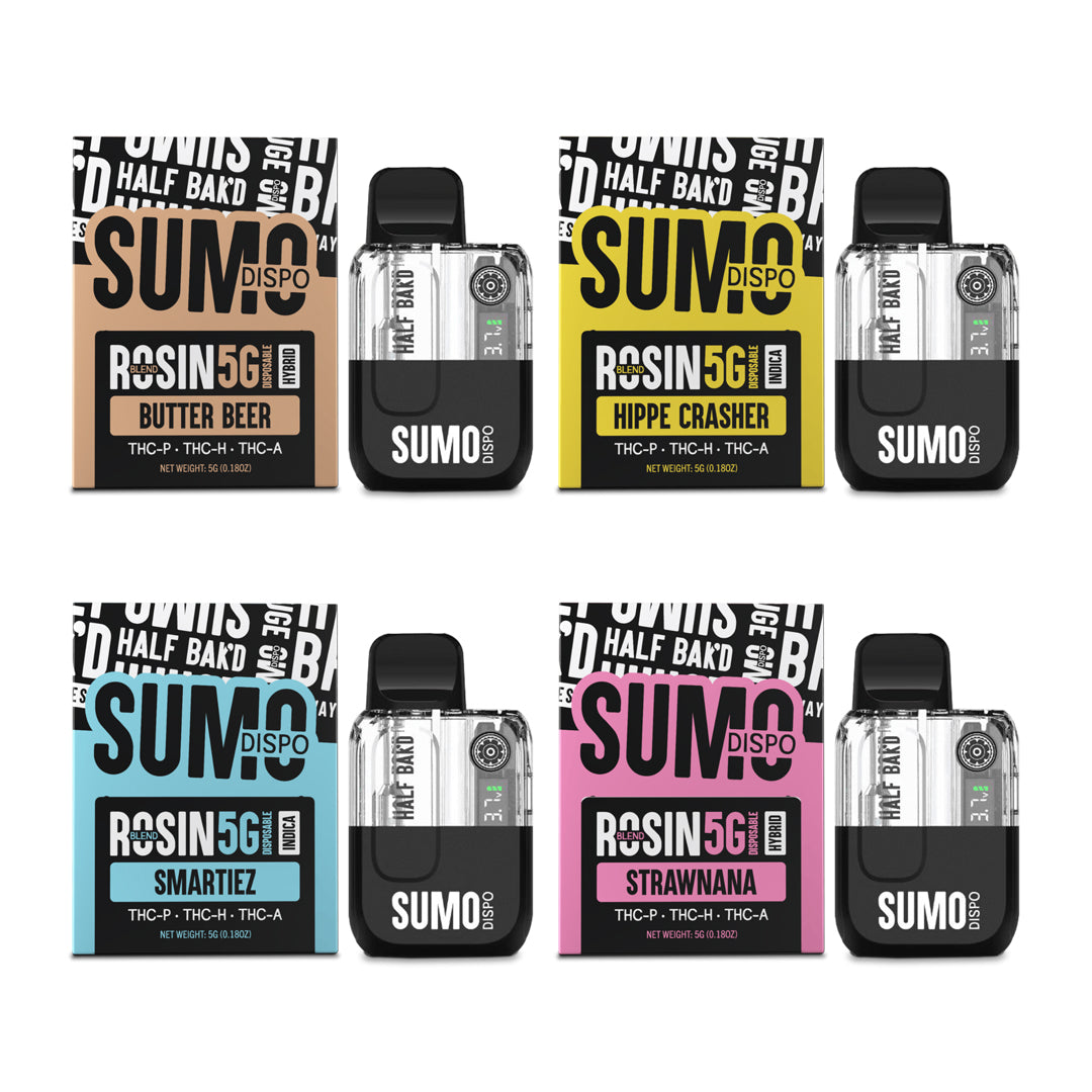 HALF BAK'D Sumo Rosin Blend Disposable 5G