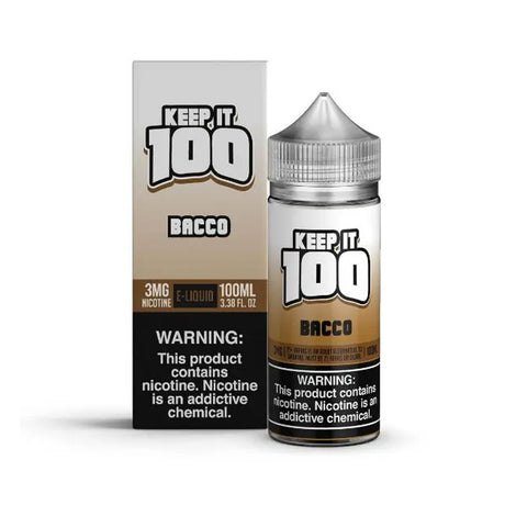 Keep It 100 Synthetic Nicotine E-Liquid 100ML