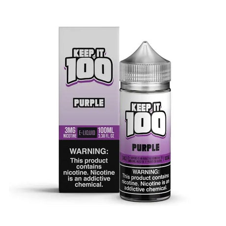 Keep It 100 Synthetic Nicotine E-Liquid 100ML