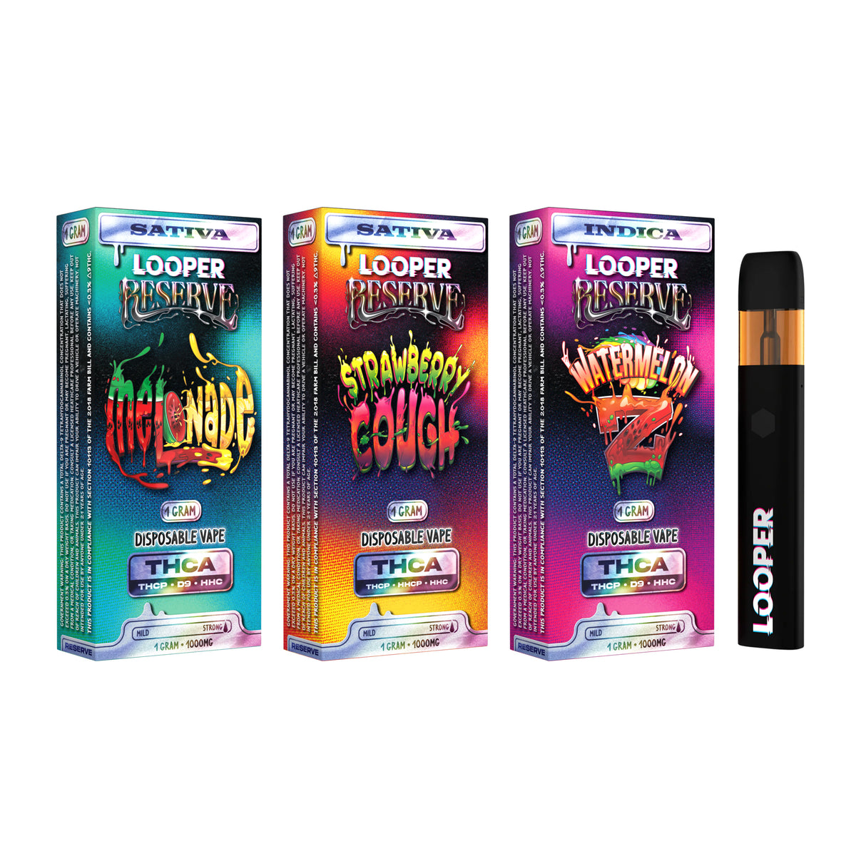 LOOPER Reserve THCA THCP D9 HHC Disposable 1G