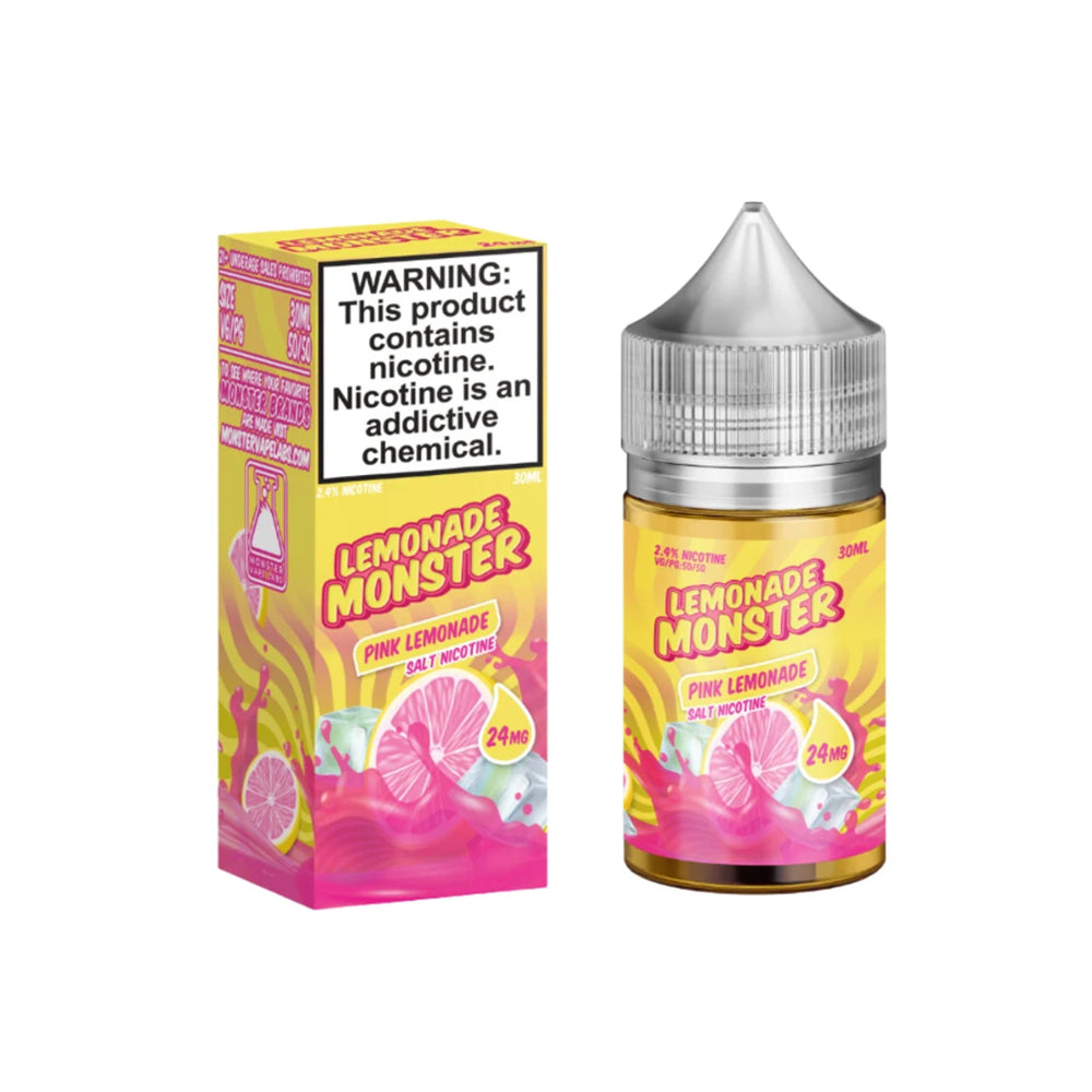 Lemonade Monster 30ML Nicotine Salt E-Liquid by Jam Monster