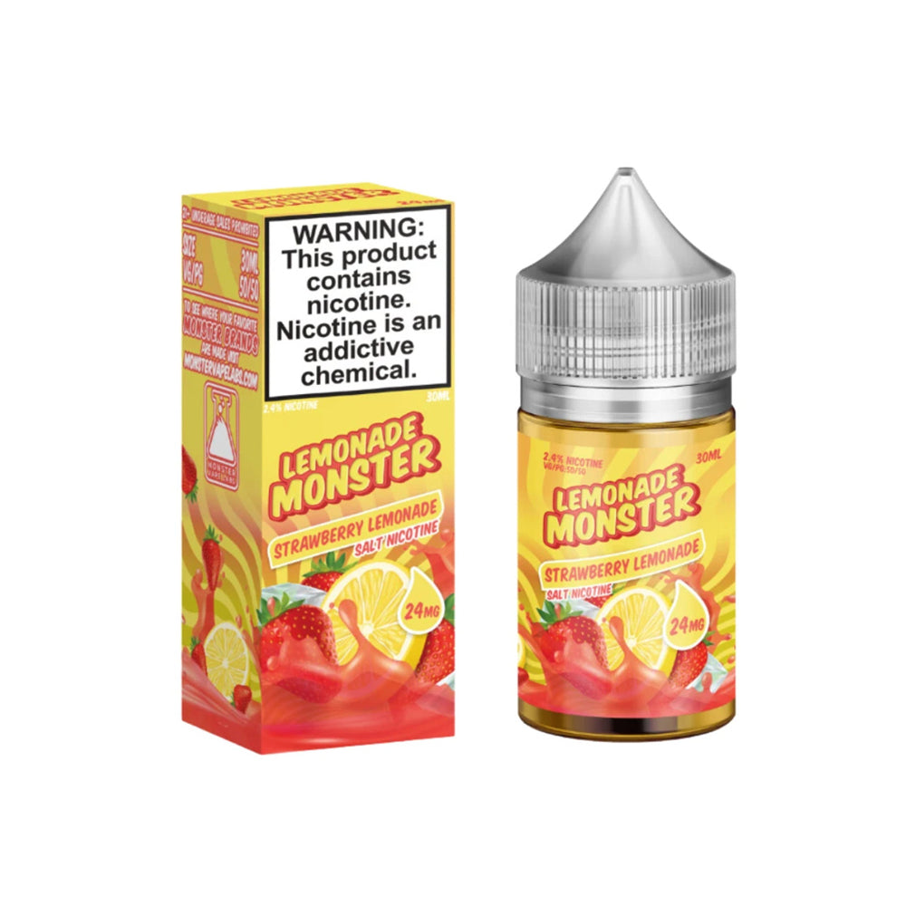 Lemonade Monster 30ML Nicotine Salt E-Liquid by Jam Monster