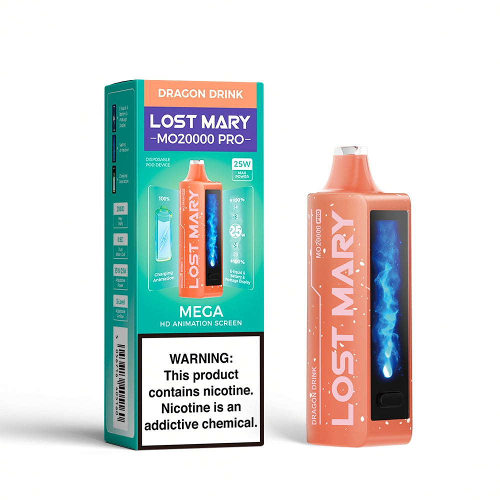 Lost Mary MO20000 Pro Disposable – 20000 Puffs (4 Box per Flavor Max Limit)