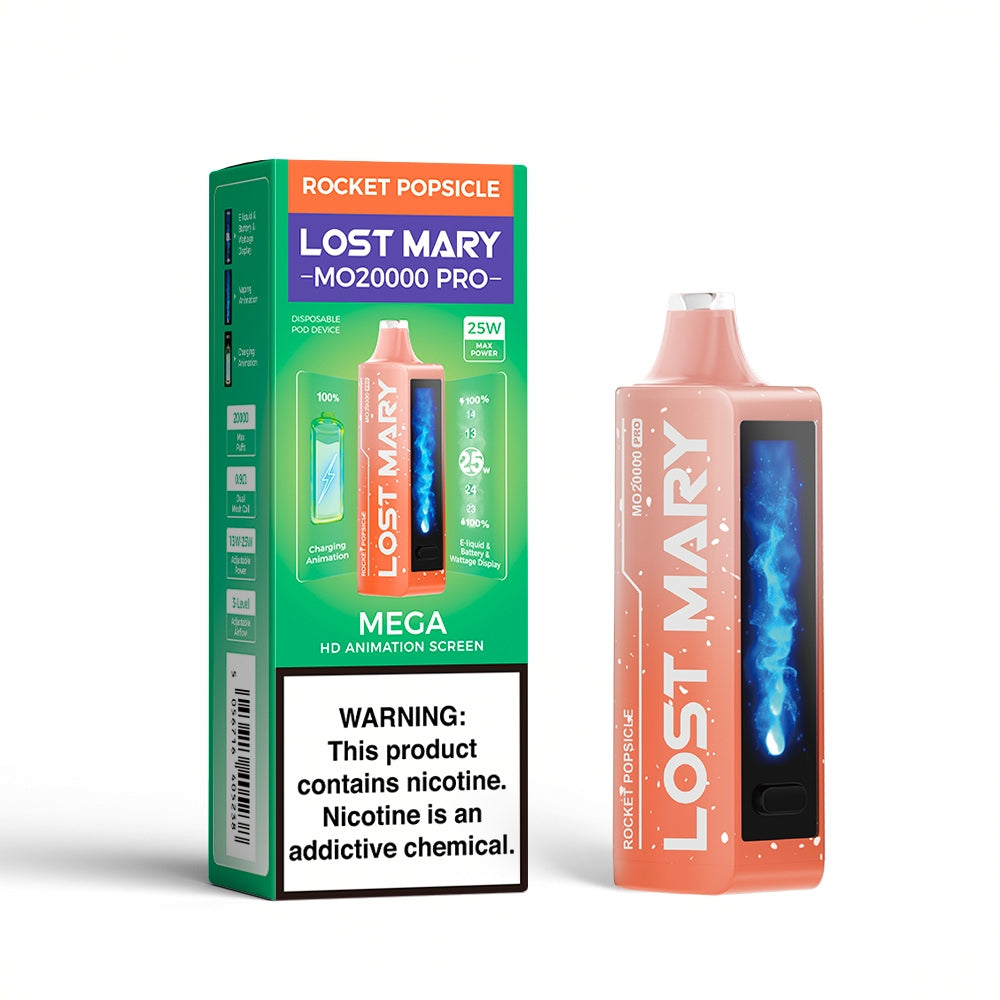 Lost Mary MO20000 Pro Disposable – 20000 Puffs (4 Box per Flavor Max Limit)