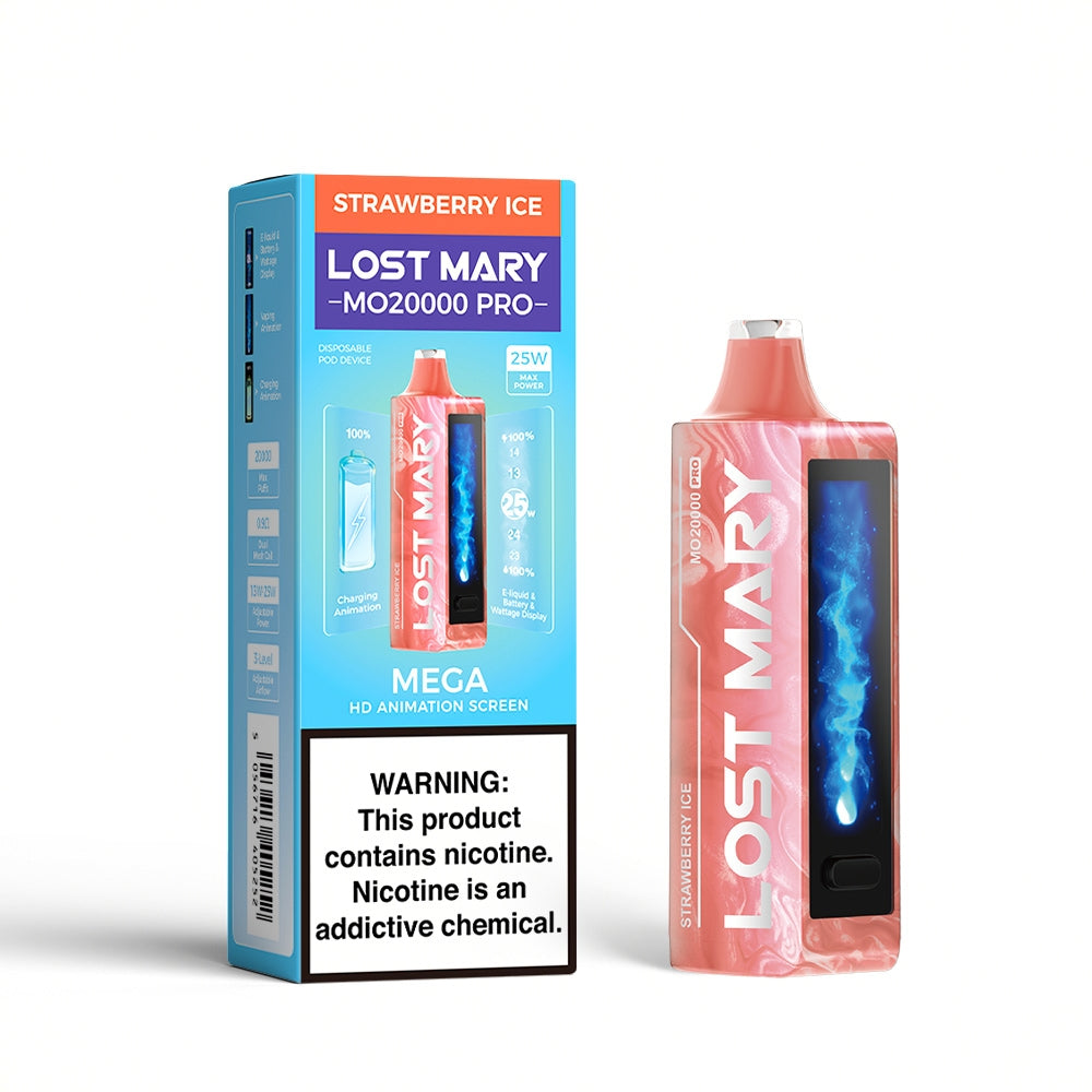 Lost Mary MO20000 Pro Disposable – 20000 Puffs (4 Box per Flavor Max Limit)