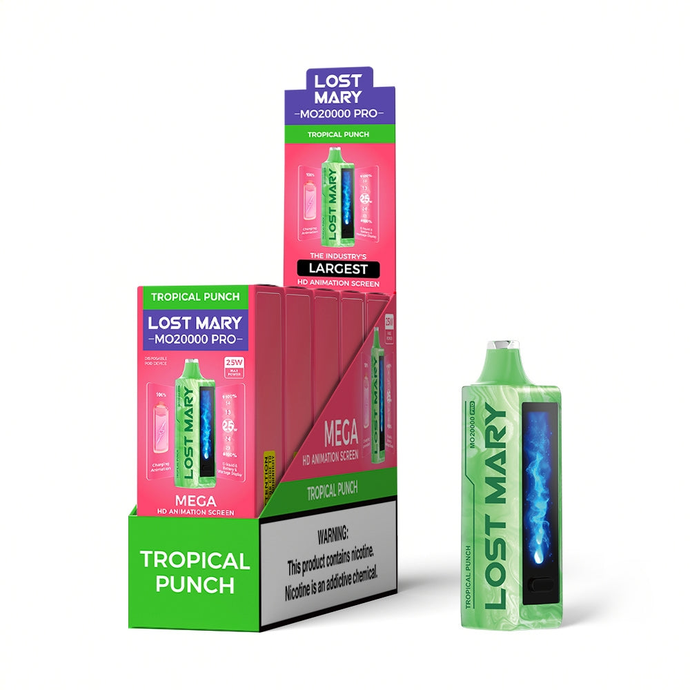 Lost Mary MO20000 Pro Disposable – 20000 Puffs (4 Box per Flavor Max Limit)