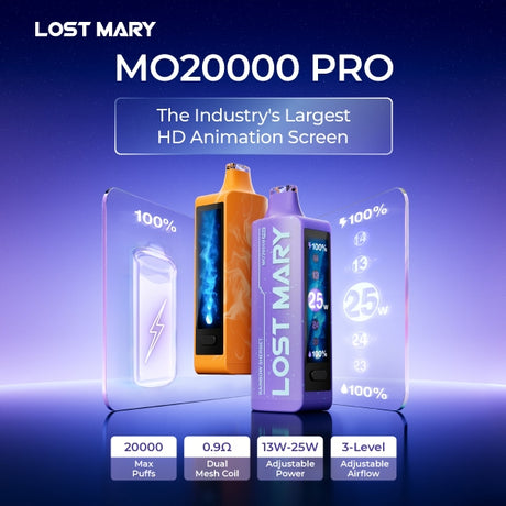 Lost Mary MO20K Pro MO20000 Pro MO 20,000 Pro Wholesale UNISHOWINC.com Vape N Smoke Wholesale 