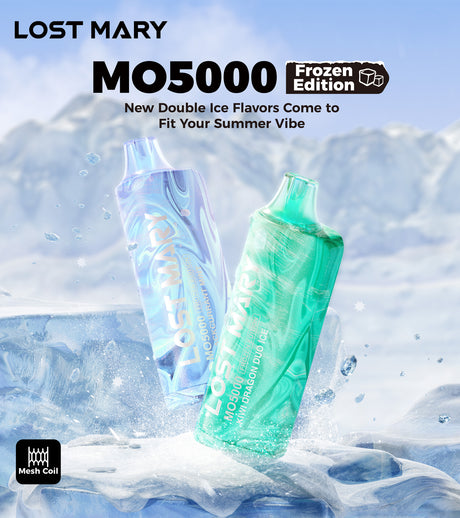 Lost Mary MO5000 Frozen Edition Rechargeable Disposable Device – 5000 Puffs Lost Mary Lost Mary MO5000 Frozen Edition Rechargeable Disposable Device – 5000 Puffs