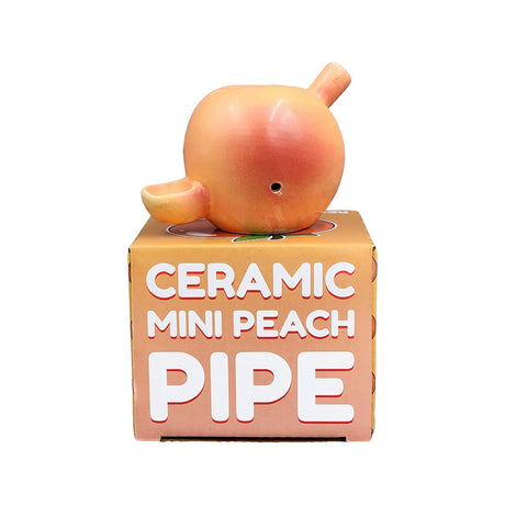  Unishowinc Mini Peach Ceramic Pipe