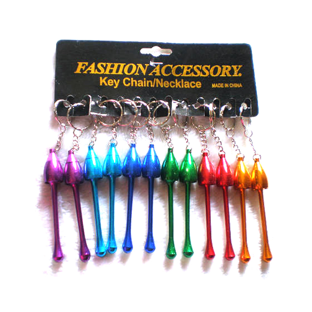 Mushroom Keychain Pipe (Set of 12)