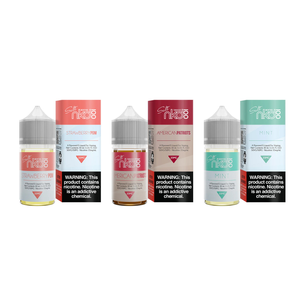 Naked 100 Salt 30mL E-Liquid for Low Power Device