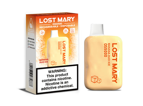 Lost Mary OS5000 Frozen Edition Lost Mary Lost Mary OS5000 Frozen Edition Rechargeable Disposable Device – 5000 Puffs