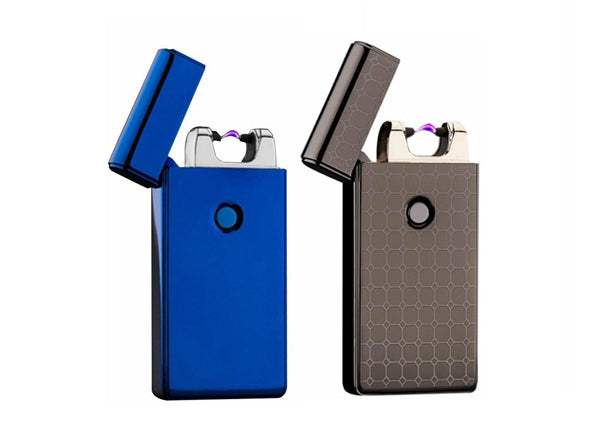 Plain Flameless Windproof USB Lighter Rechargeable Single Arc Concise Unishowinc Plain Flameless Windproof USB Lighter Rechargeable Single Arc Concise