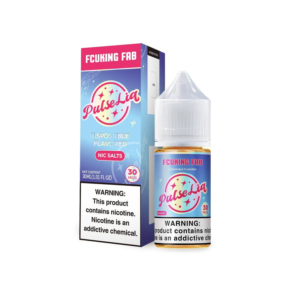 Pulse Liq Nic Salts Disposable Flavored 30ML E-Liquid by Geek Bar